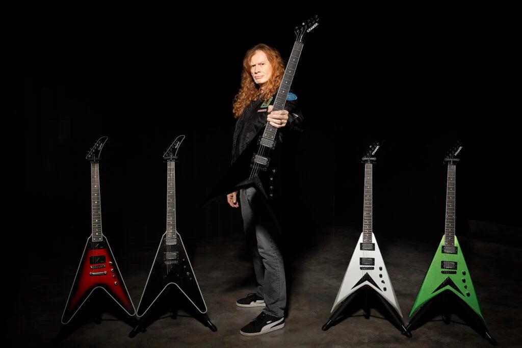 Dave Mustaine Stage Played Kramer - 2026 Tour