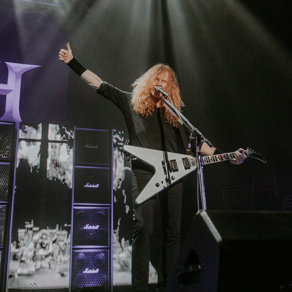 Dave Mustaine Stage Played Flying V™ EXP Guitar - Crush The World Tour 2023