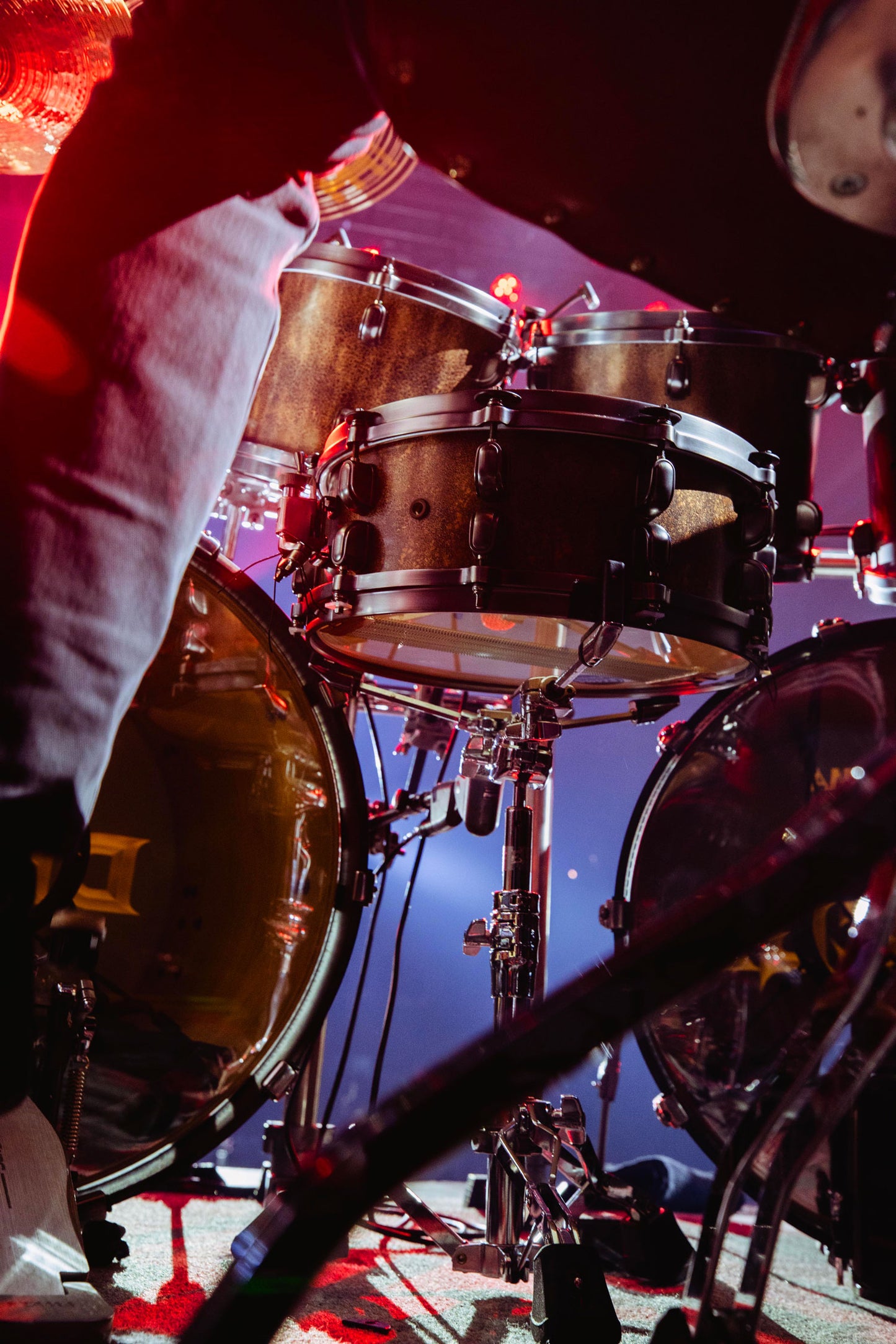 Dirk Verbeuren Stage Played Tama Megadeth Signature Snare Drum
