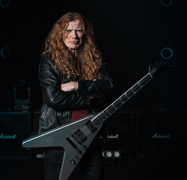 Dave Mustaine Stage Played Flying V™ EXP Guitar - US 2024 Tour