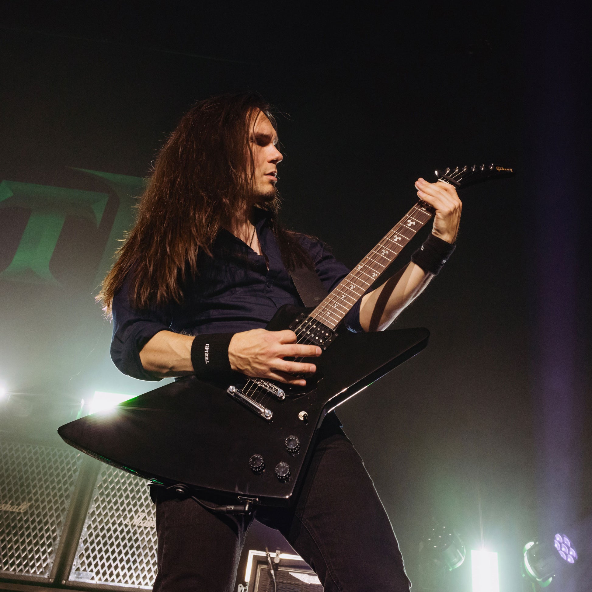 Teemu Mäntysaari Stage-Played   Gibson Explorer - 2025 Tour