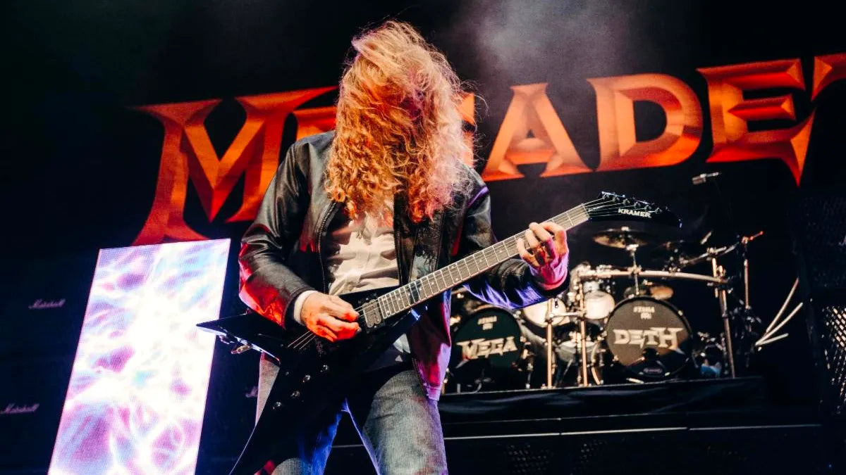 Dave Mustaine Stage Played Kramer - 2026 Tour