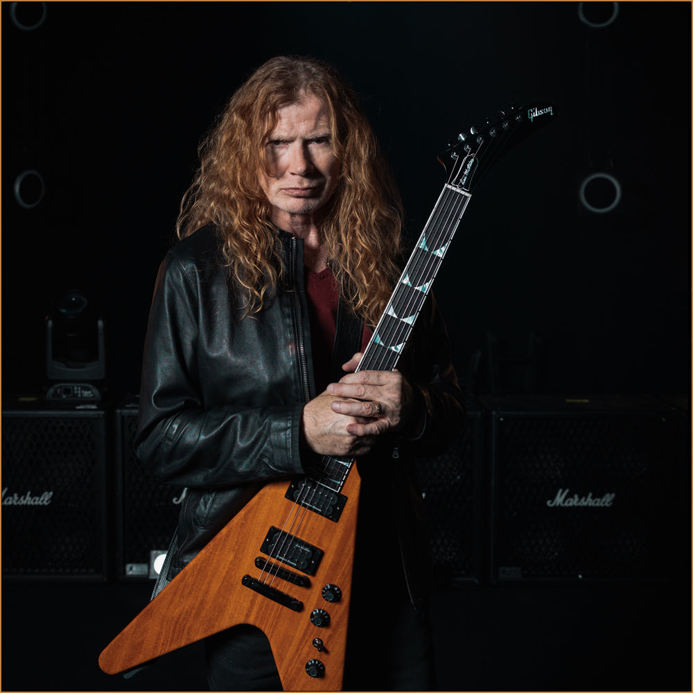 Dave Mustaine Stage Played Flying V™ EXP Guitar - 2025 UK Tour Dates