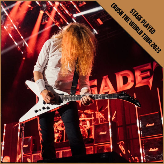 Dave Mustaine Stage Played Flying V™ EXP Guitar - Crush The World Tour 2023