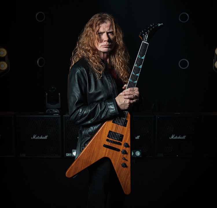 Dave Mustaine Stage Played Gibson Flying V™ EXP Guitar - 2022 Tour